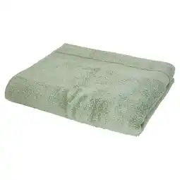 Tesco F&F Home Sage Green Supersoft Cotton Hand Towel offer