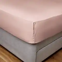 Tesco Silentnight Supersoft Pink Fitted Sheet Single offer