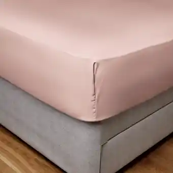 Tesco Silentnight Supersoft Pink Fitted Sheet Single offer