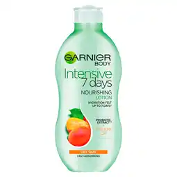 Tesco Garnier Body Intensive 7D Mango 400Ml offer