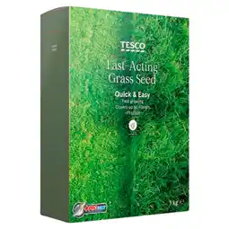 Tesco Tesco Fast Acting Lawn Seed 1KG offer