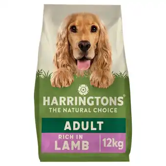 Tesco Harringtons Adult Dry Dog Food - Lamb 12kg offer