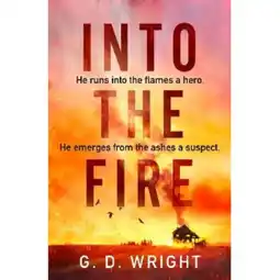 Asda Paperback Into The Fire by G. D. Wright offer
