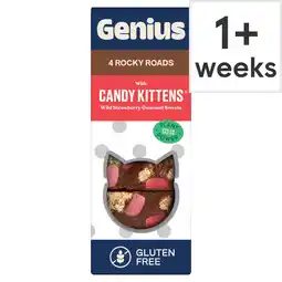 Tesco Genius Rocky Roads with Wild Strawberry Candy Kittens 4 pack offer