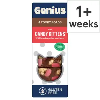 Tesco Genius Rocky Roads with Wild Strawberry Candy Kittens 4 pack offer