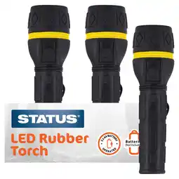 Tesco Status Rubber Torch offer