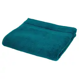 Tesco F&F Home Supersoft Cotton Bath Sheet Towel Teal offer