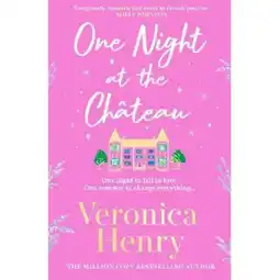 Asda Paperback One Night at the Château by Veronica Henry offer