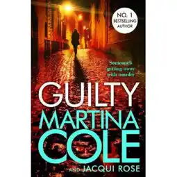 Asda Paperback Guilty by Martina Cole and Jacqui Rose offer