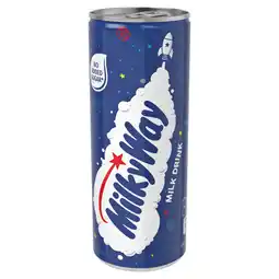 Iceland Milkyway Chocolate and malt vanilla flavour milk drink 250ml offer