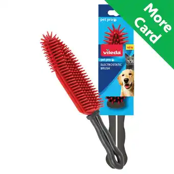 Morrisons Vileda Pet Pro Electrostatic Brush offer
