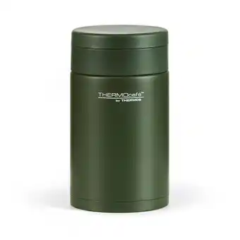 Morrisons Thermocafe Food Flask With Spoon Matt Green 400ml offer