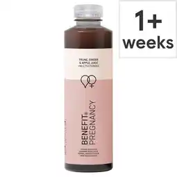 Tesco BENEFIT PREGNANCY PRUNE,GINGER & APPLE JUICE + MULTIVITAMINS 750ML offer