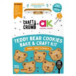 Tesco Craft & Crumb Teddy Bear Cookies Bake & Craft Kit 255g offer