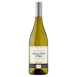Tesco Tesco Finest Cotes du Rhone Villages Blanc 75cl offer