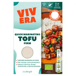 Asda Vivera Quick Marinating Tofu Firm 2 x 200g offer