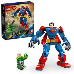 Asda LEGO DC Superman Mech vs. Lex Luthor Super Hero Toy 76302 offer