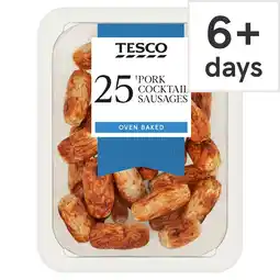 Tesco Tesco 25 cocktail sausage 200g offer