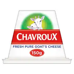 Tesco Chavroux Pure Goat's Cheese 150g offer