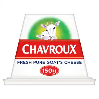 Tesco Chavroux Pure Goat's Cheese 150g offer