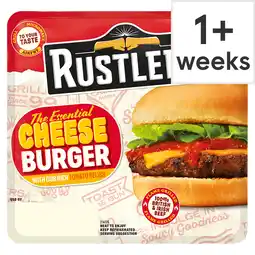 Tesco Rustlers The Essential Cheeseburger 166g offer