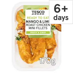 Tesco Tesco Mango & Lime Roast Chicken Mini Fillets 170g offer