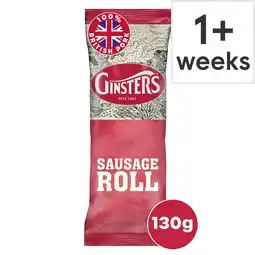 Tesco Ginsters Large Sausage Roll 130G offer