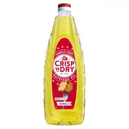 Tesco Crisp 'N Dry 100% Rapeseed Oil 1L offer