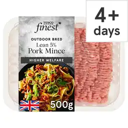Tesco Tesco Finest 5% Pork Mince 500g offer