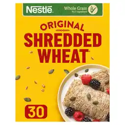 Tesco Nestlé Shredded Wheat Cereal 30 Biscuits 675g offer