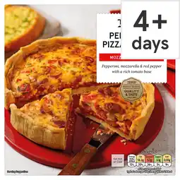 Tesco Tesco Pepperoni Pizza Quiche 400g offer