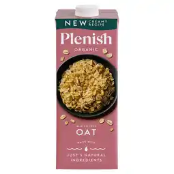 Tesco Plenish Organic Gluten Free Oat Drink 1L offer