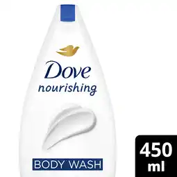 Tesco Dove Hydrate 24hr Moisturisation Body Wash Shower Gel 450ml offer