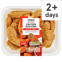 Tesco Tesco Breaded Chicken Goujons 540g offer