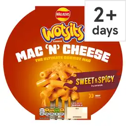 Tesco Wotsits Mac n Cheese Sweet & Spicy 400g offer