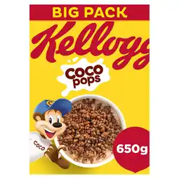 Tesco Kellogg's Coco Pops Cereal 650G offer