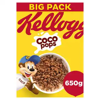 Tesco Kellogg's Coco Pops Cereal 650G offer