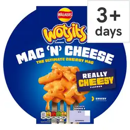 Tesco Wotsits Mac n Cheese Really Cheesy 400g offer