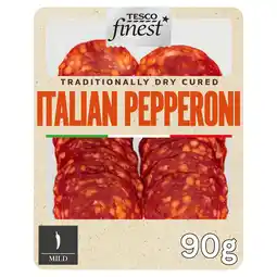 Tesco Tesco Finest Italian Pepperoni 90G offer