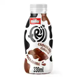 Tesco Muller Frijj Chocolate Milkshake 330ml offer