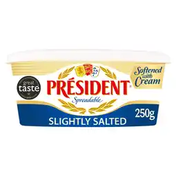 Tesco Président French Slightly Salted Spreadable 250g offer