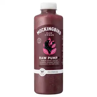 Tesco Mockingbird Raw Pump Virgin Juice 750ml offer