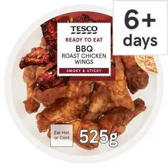 Tesco Tesco BBQ Roast Chicken Wings 525g offer