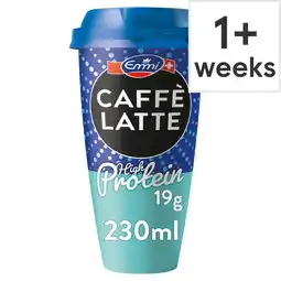 Tesco Emmi High Protein Caffe Latte 230ml offer