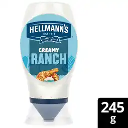 Tesco Hellmann's Creamy Ranch Mayo 245g offer