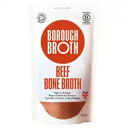 Tesco Borough Broth Grass-Fed Organic Beef Bone Broth 324g offer