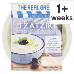 Tesco The Real Greek Tzatziki 200g offer