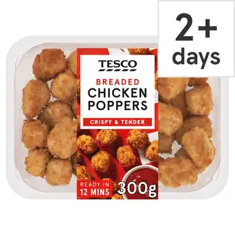 Tesco Tesco Breaded Chicken Poppers 300g offer