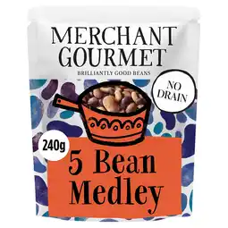 Tesco Merchant Gourmet 5 Bean Medley 240g offer