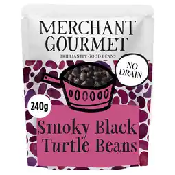 Tesco Merchant Gourmet Smoky Black Turtle Beans 240g offer